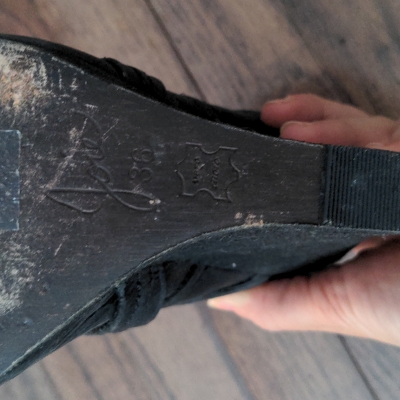 Joie wedge booties - Picture 6 of 6